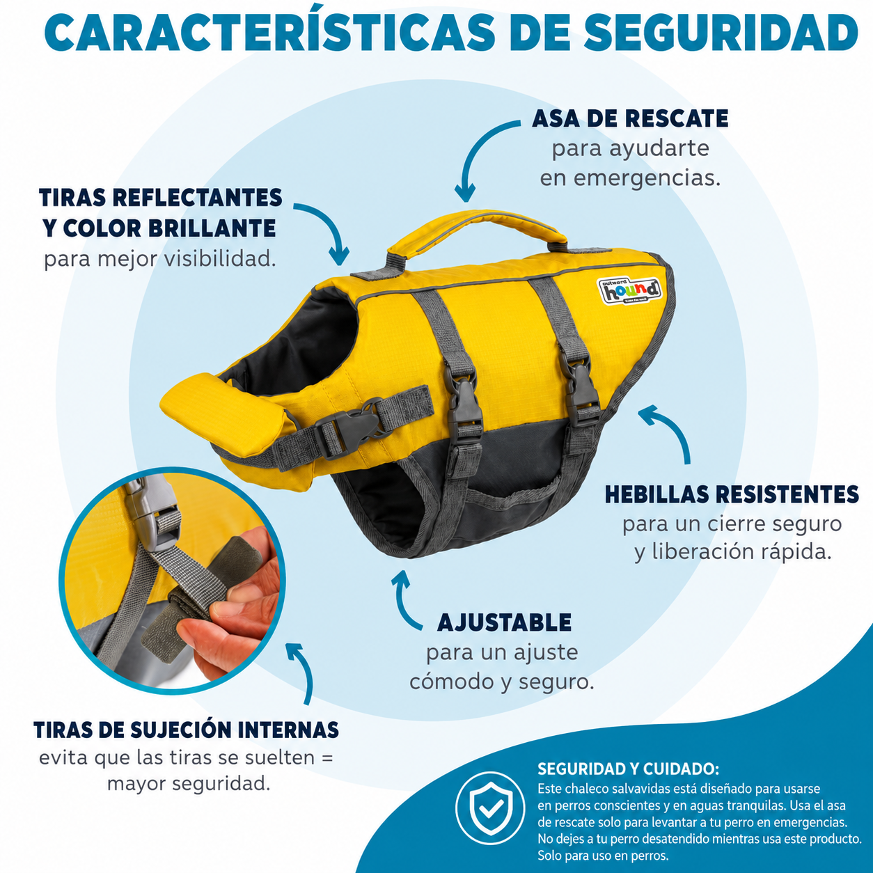 Chaleco Salvavidas Para Perro